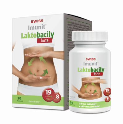 Imunit Laktobacily SWISS FORTE, 30 tobolek