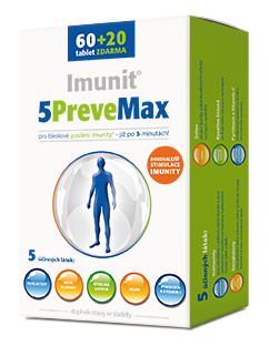Imunit 5PreveMax Imunit, 60+20 tablet zdarma