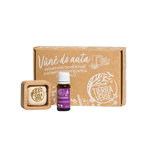 Tierra Verde – Vůně do auta BIO Levandule