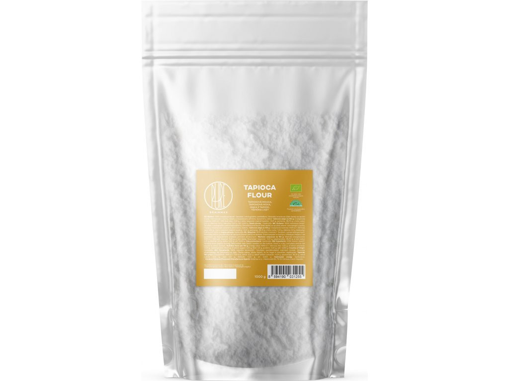 BrainMax Pure Tapioková mouka BIO, 1000 g