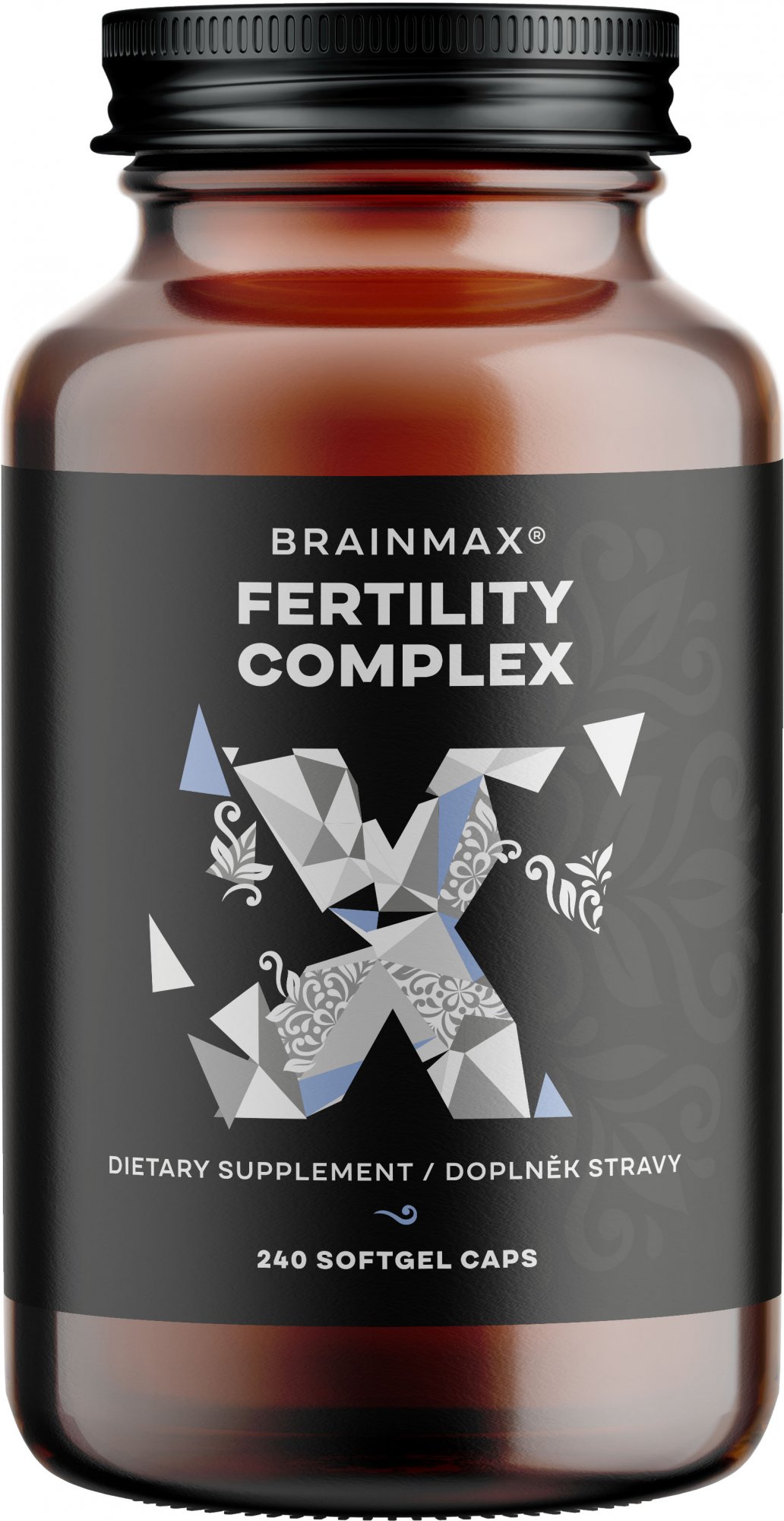 BrainMax Grass-Fed Fertility complex, podpora plodnosti, 240 kapslí
