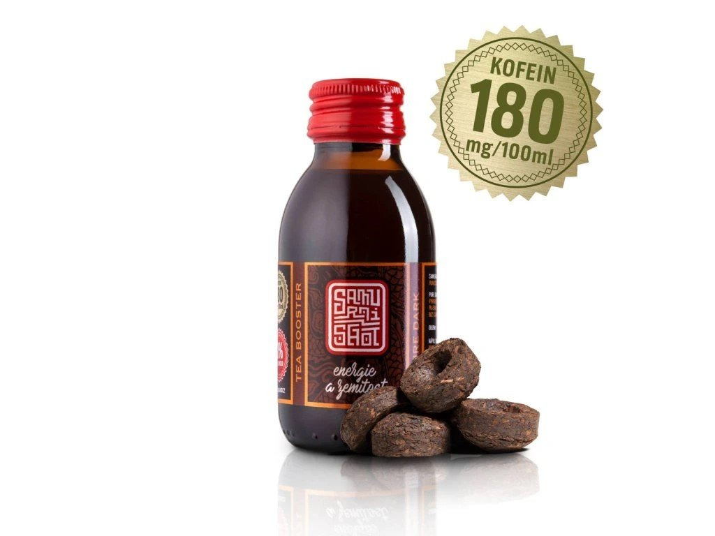 BrainMax Samurai Shot Tea Booster Pure Dark, 100 ml