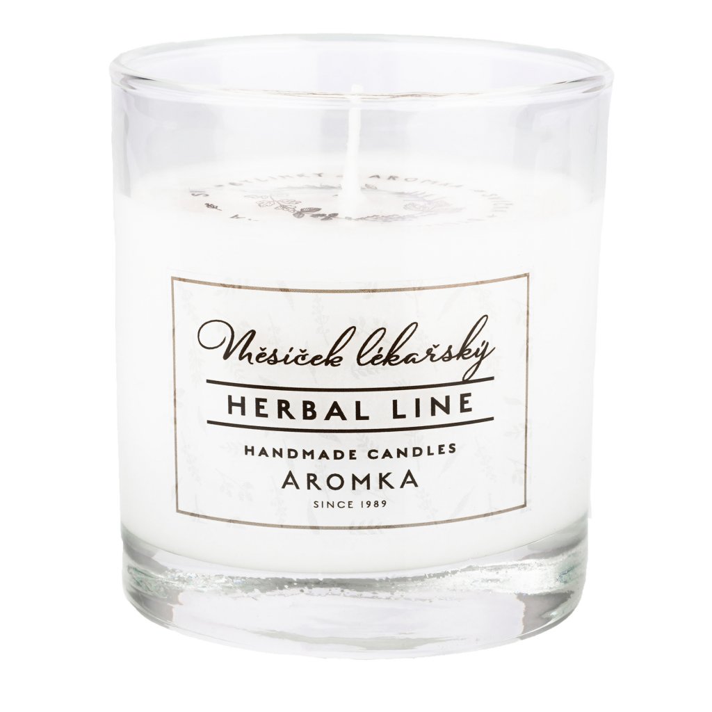 Přírodní vonná svíčka sójová - AROMKA - Whiskovka, 200 ml Vůně: Lady