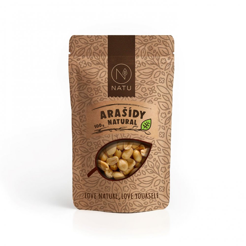 NATU Arašídy natural 100 g