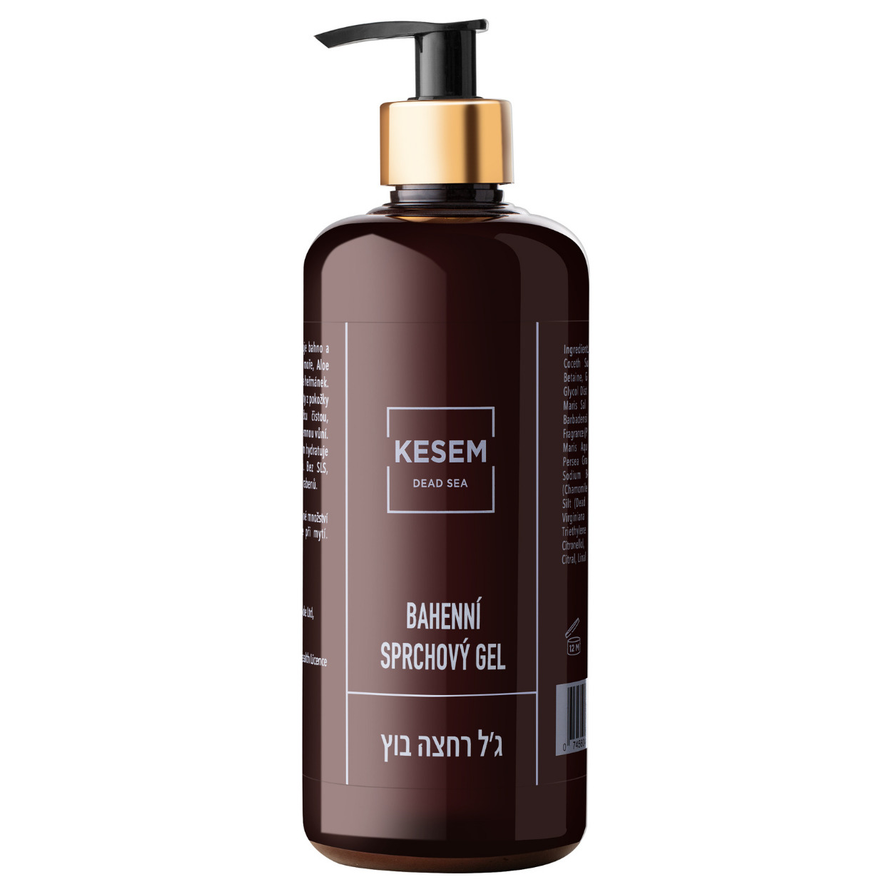 KESEM Dead sea Bahenní sprchový gel z Mrtvého moře, 500 ml