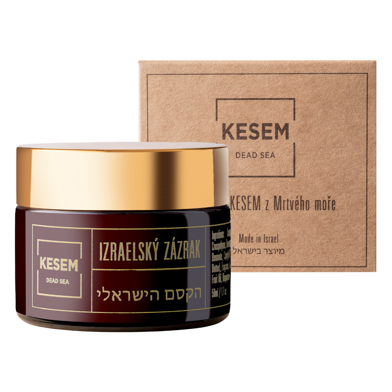 KESEM Dead sea Denní pleťový krém IZRAELSKÝ ZÁZRAK, 50 ml