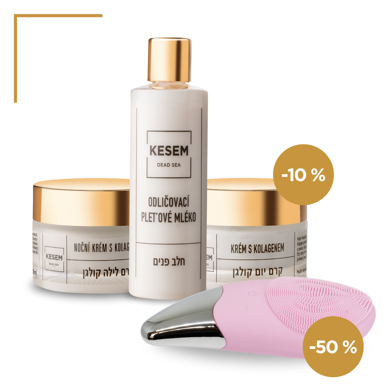 KESEM Dead sea Balíček pro suchou pleť s vrásky