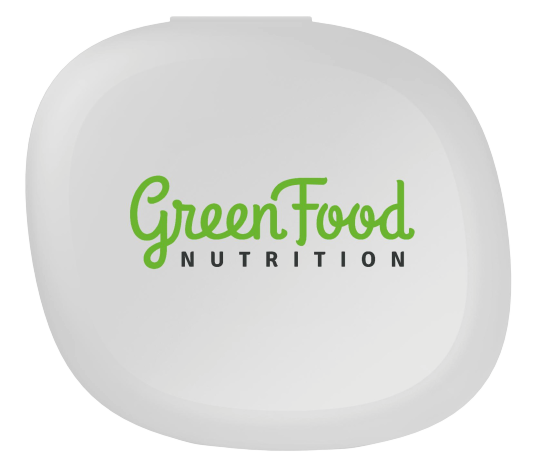 GreenFood Nutrition Greenfood Pillbox na kapsle, bílý