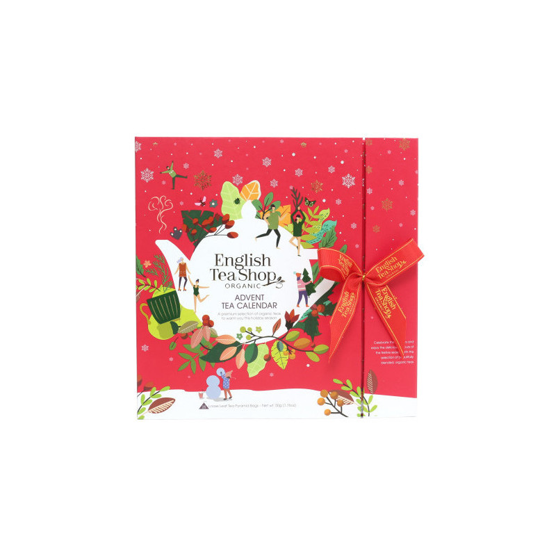 English Tea Shop Červená kniha, adventní kalendář, 25 pyramidek