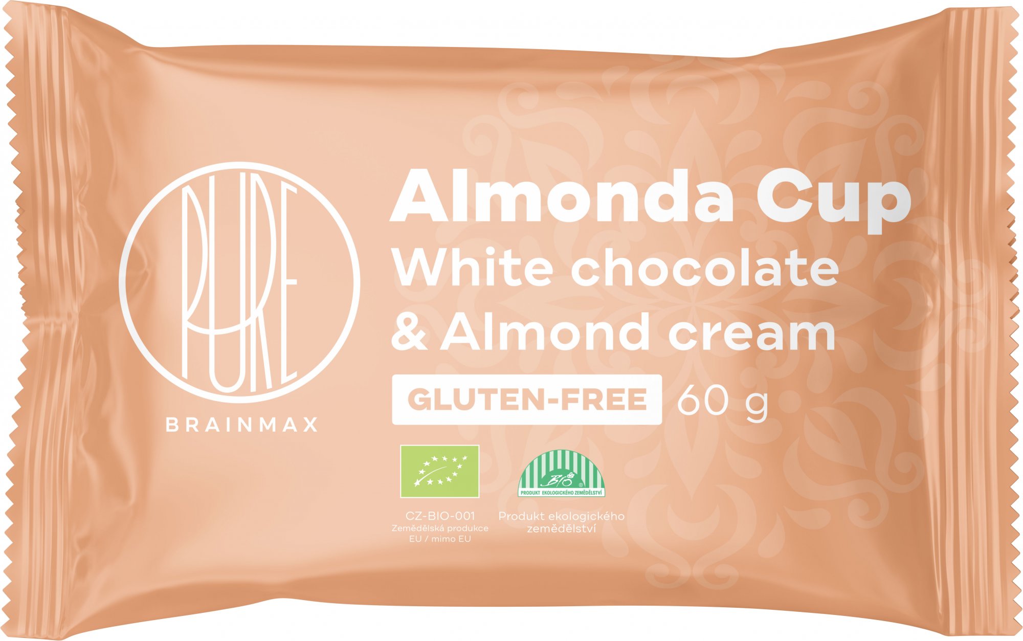 BrainMax Pure Čokokošíček s mandlovým krémem BIO, 60 g