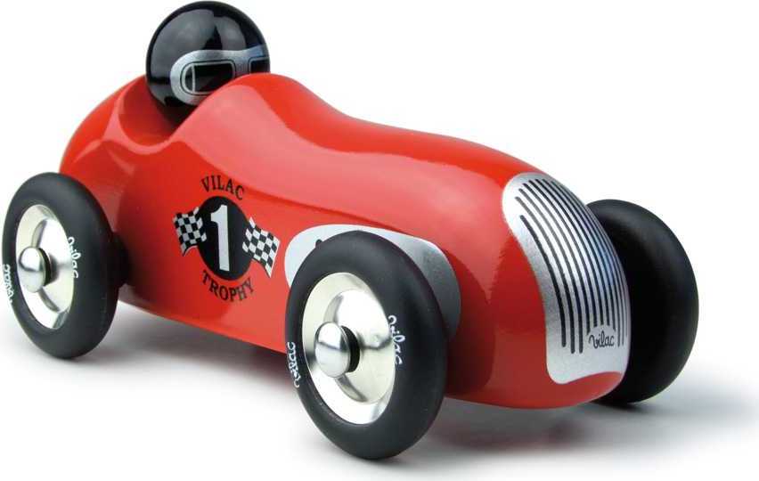 Vilac Historické závodní auto červené