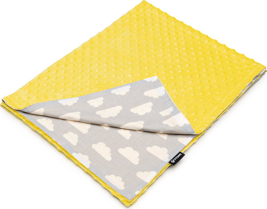 T-TOMI MINKY Přikrývka White clouds,  80 x 100 cm