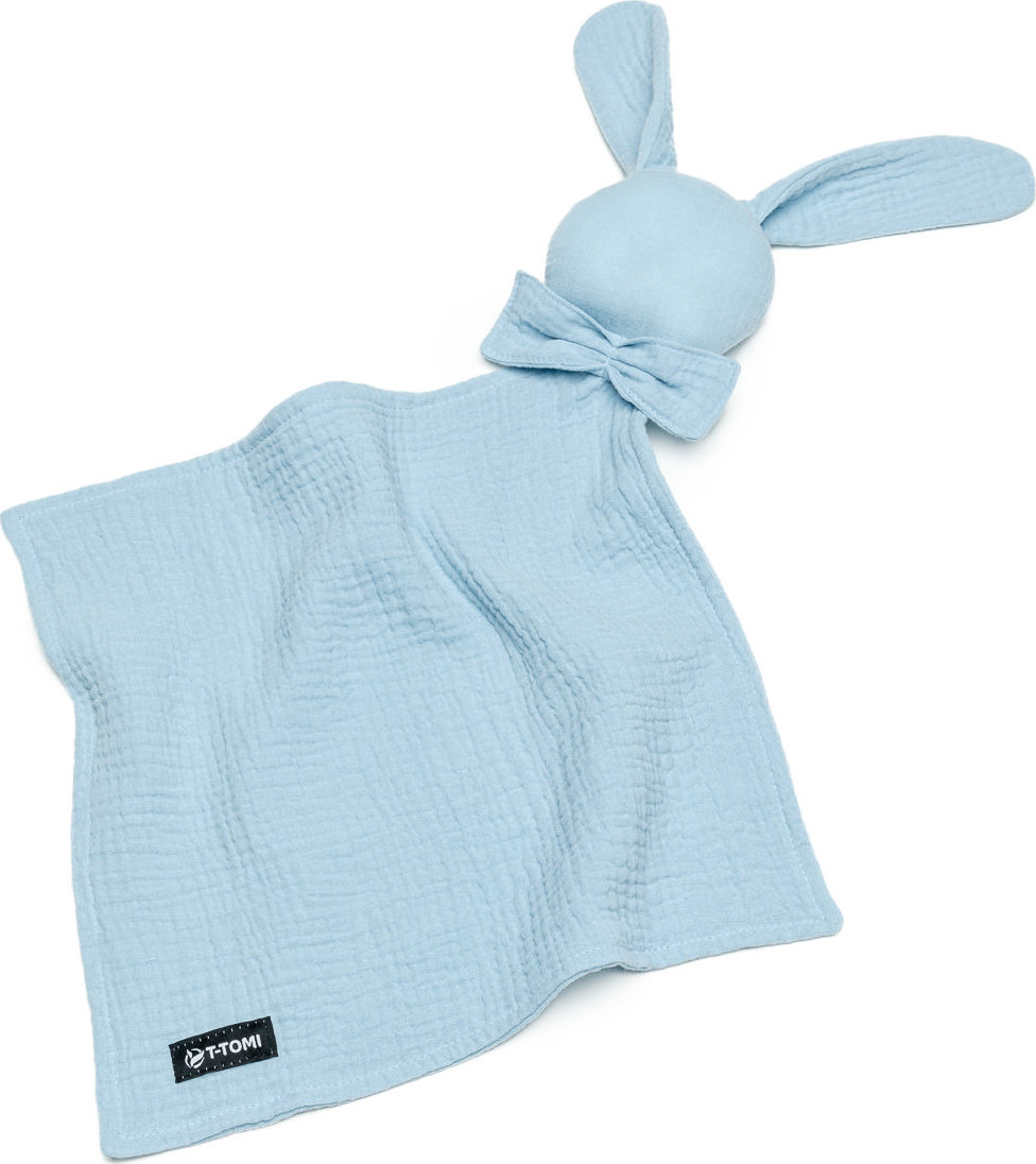 T-TOMI BIO Mušelínový usínáček Blue/ Modrá