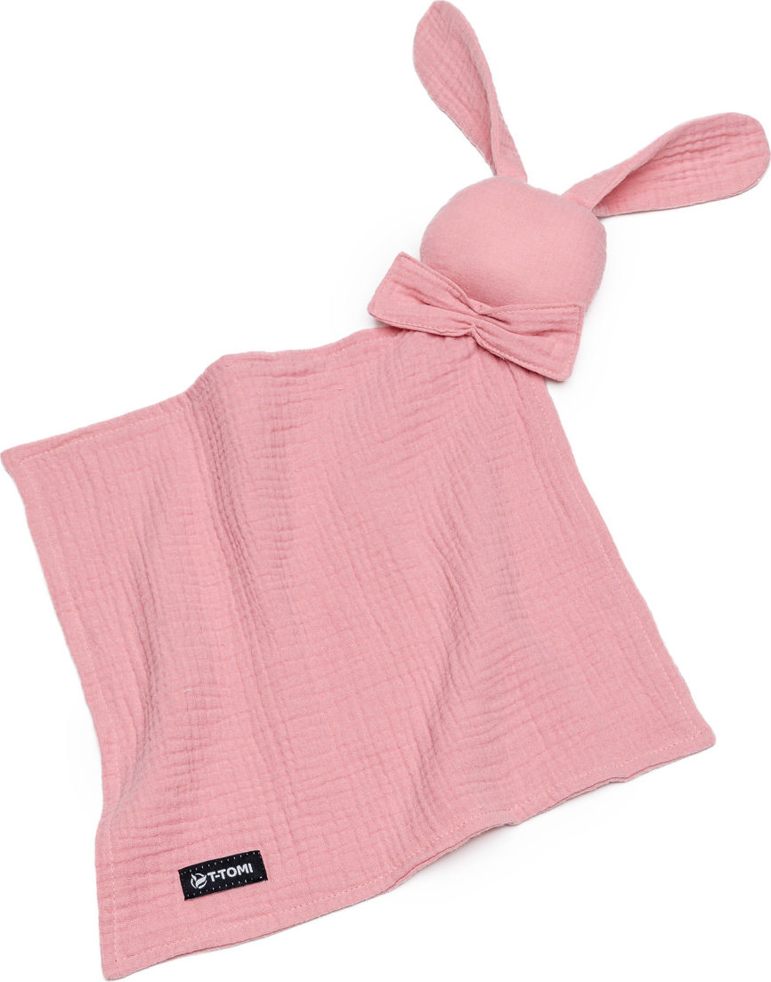 T-TOMI BIO Mušelínový usínáček Pink/ Růžová