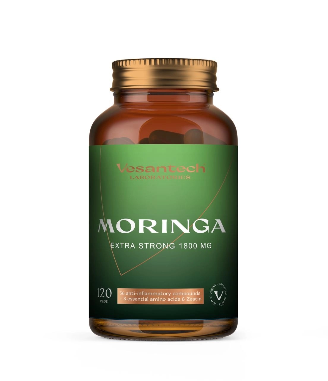 Vesantech Laboratories Moringa extra strong, 120 kapslí