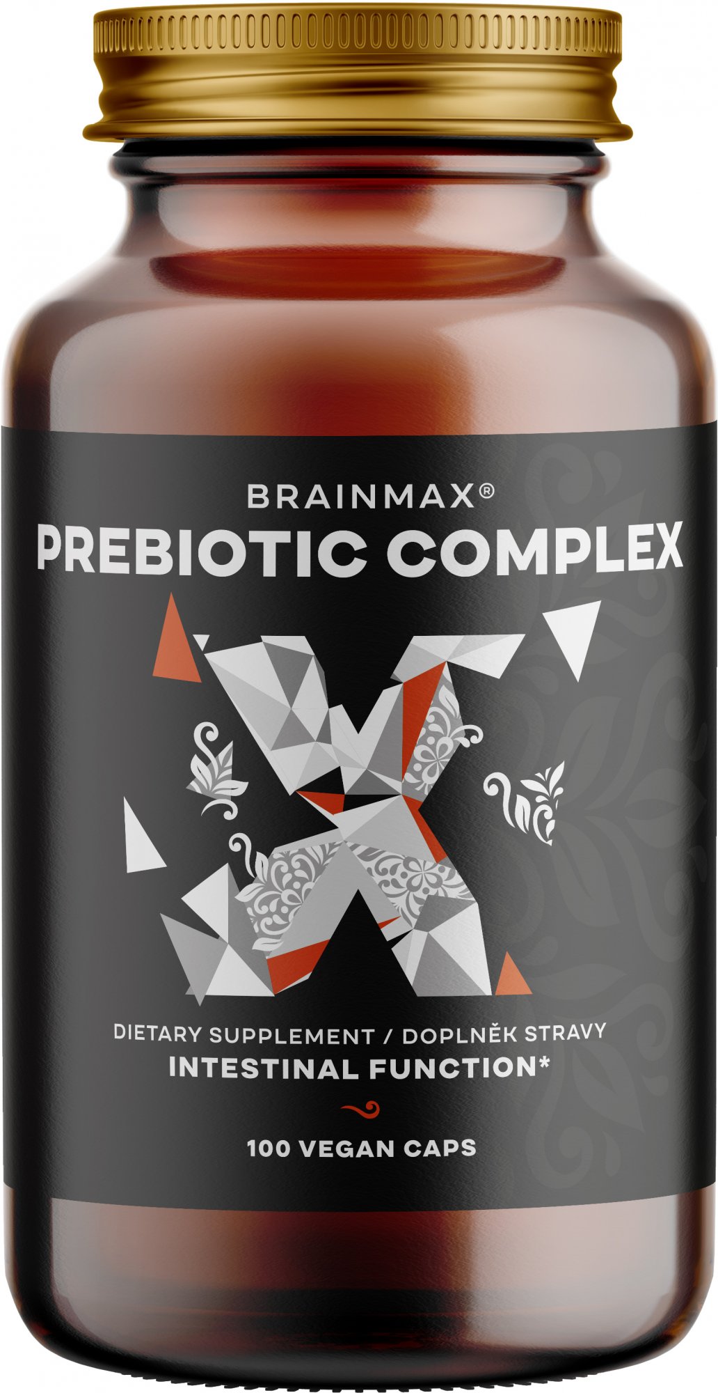 BrainMax BIO Prebiotic Complex, Prebiotická směs, 100 kapslí