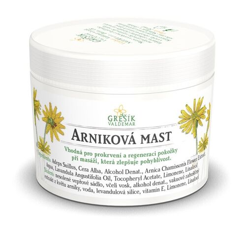 GREŠÍK Arniková mast, 50 ml