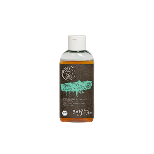 Tierra Verde – Sprchový gel pro muže Energie máty, 110 ml
