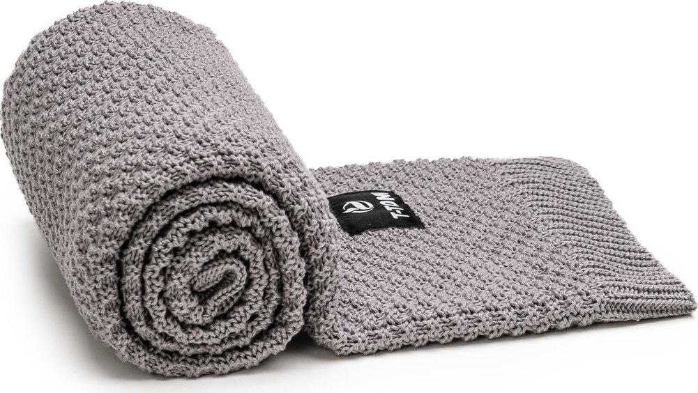 T-Tomi Pletená deka, Cloud Grey