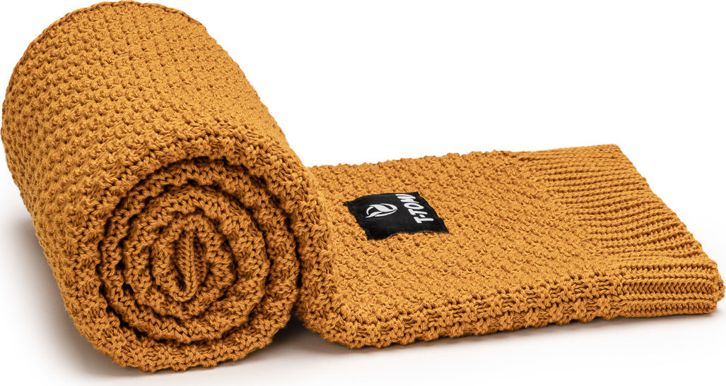 T-Tomi Pletená deka, Curry