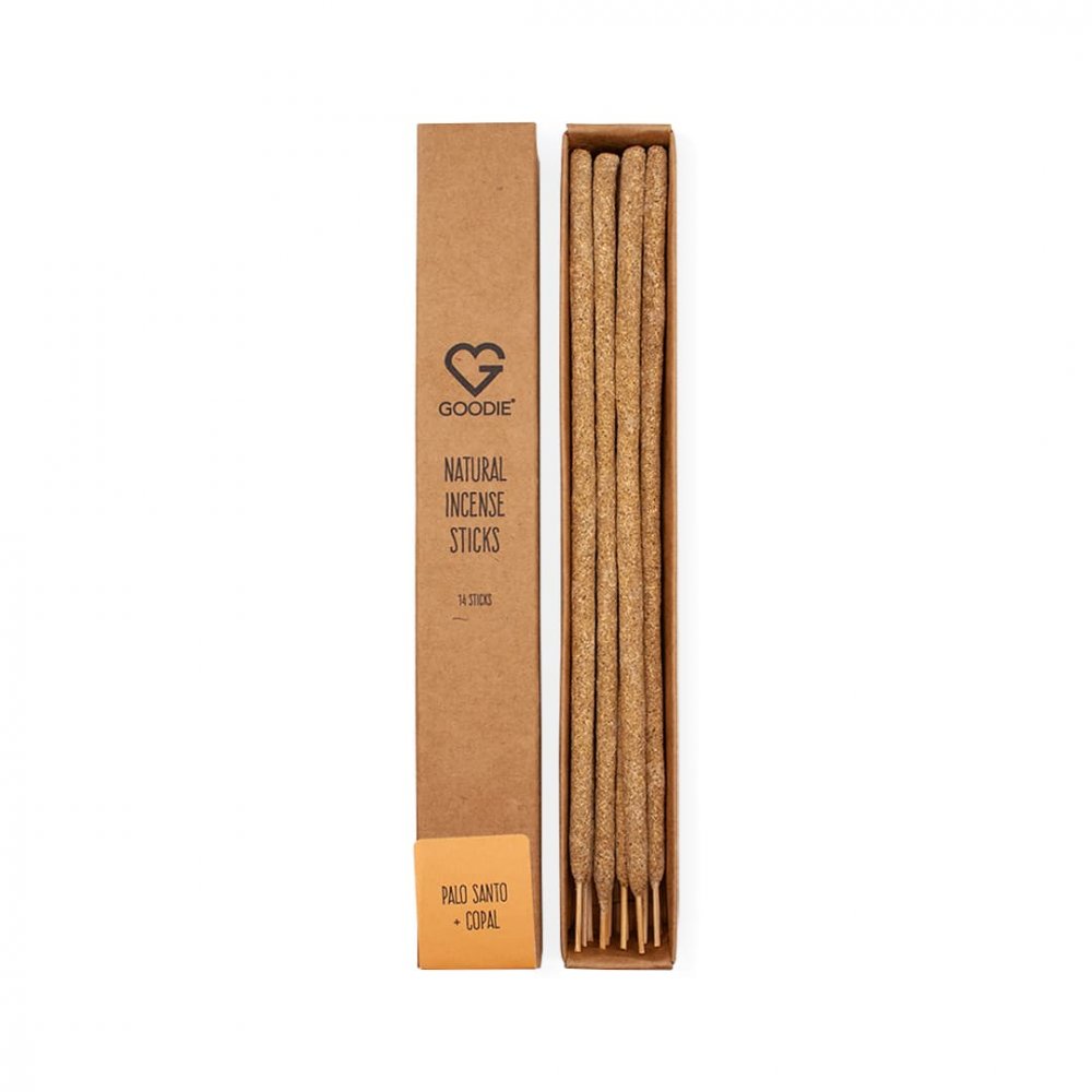 GOODIE Vonné tyčinky - Palo Santo + Copal Incense sticks, 14 ks