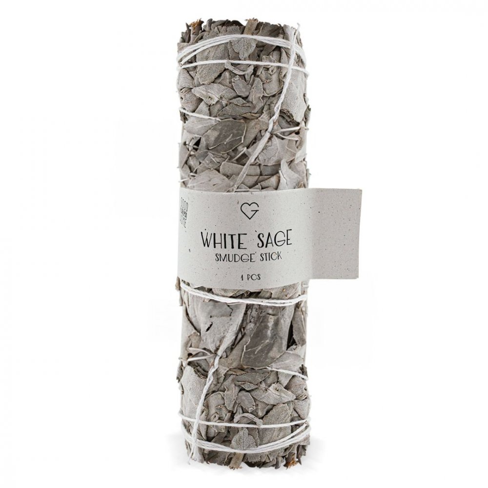 GOODIE Bílá šalvěj vykuřovací svazek 1 ks vel. XL - White sage smudge stick
