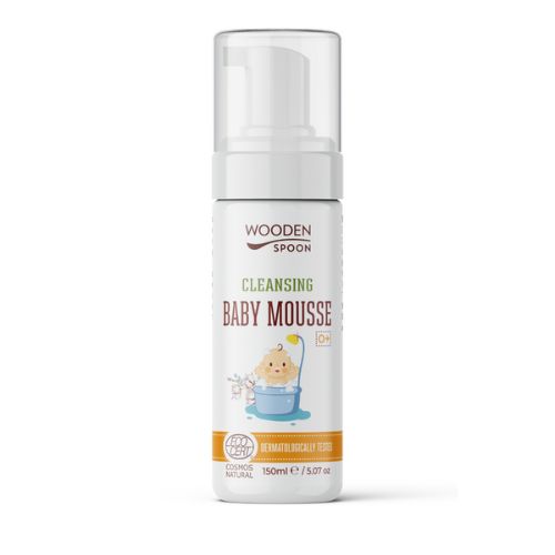 Wooden Spoon Dětská čistící pěna Cotton kiss, 150 ml