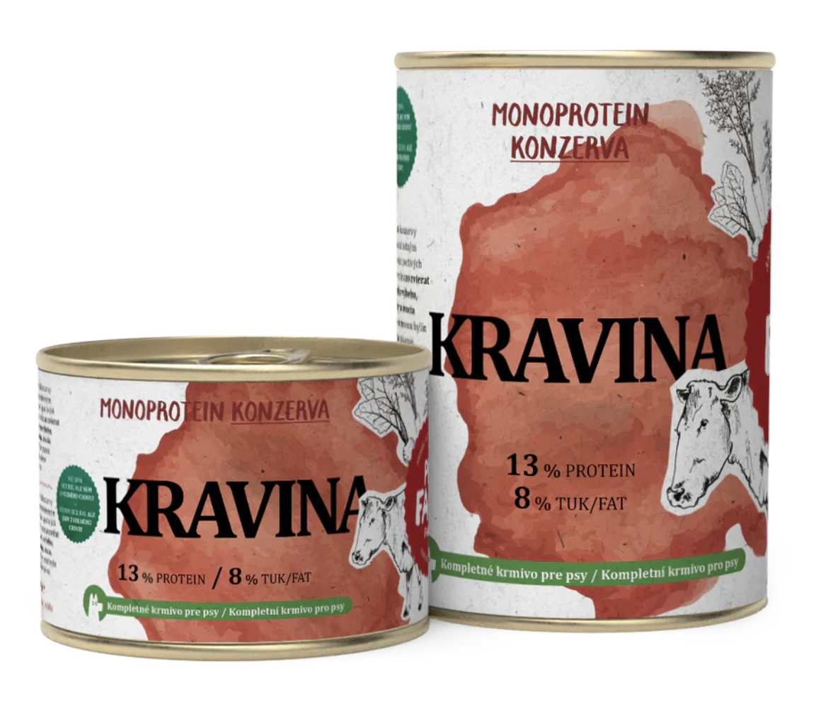 Pet Farm Family Pet Farm Konzerva pro psy Kravina Hmotnost: 400 g