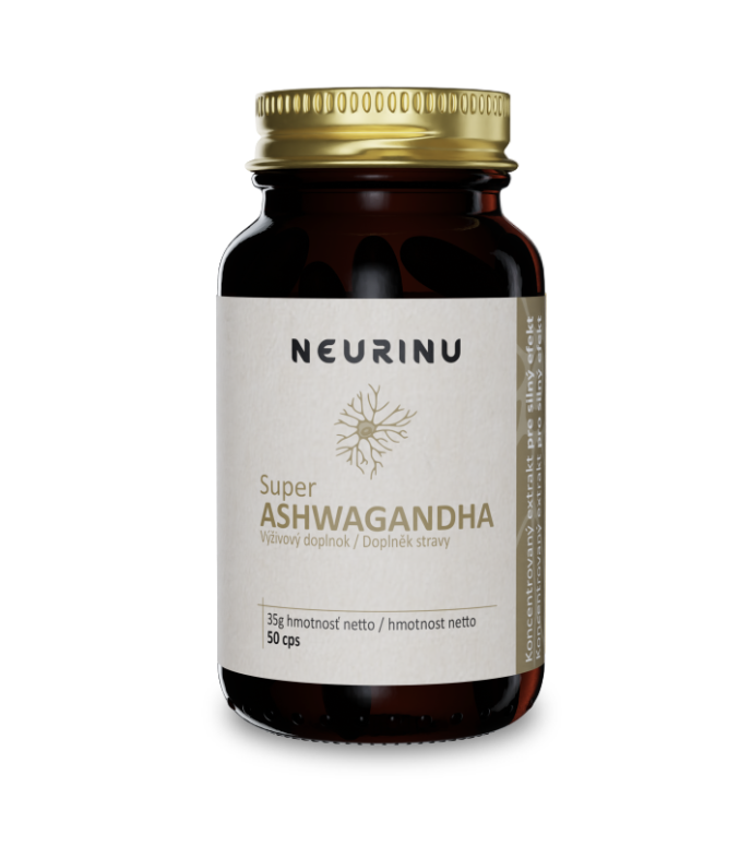 NEURINU Super ASHWAGANDHA 50, kapslí