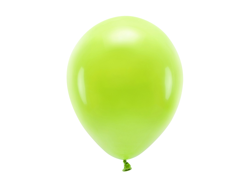 PartyDeco EKO balónek pastelový JABLÍČKOVÝ, 26 cm, 100 ks