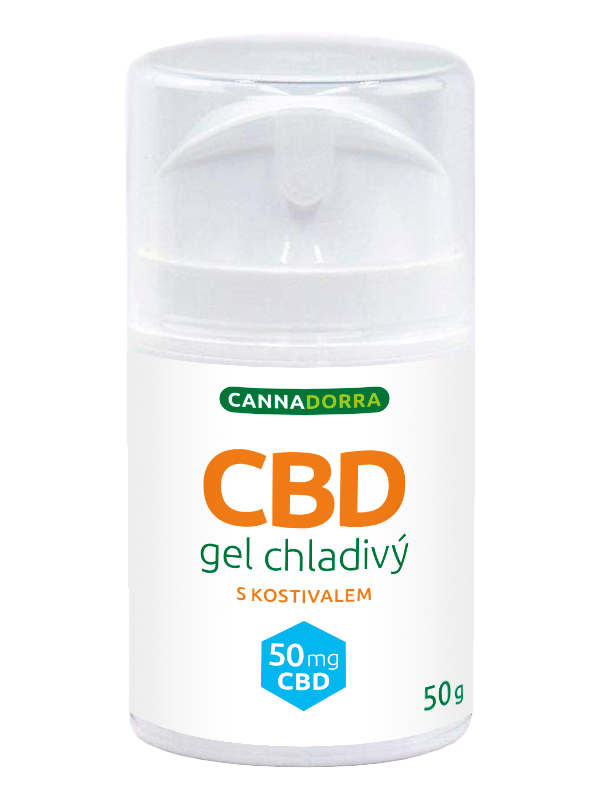 Cannadorra Chladivý gel limitovaná edice, 50g