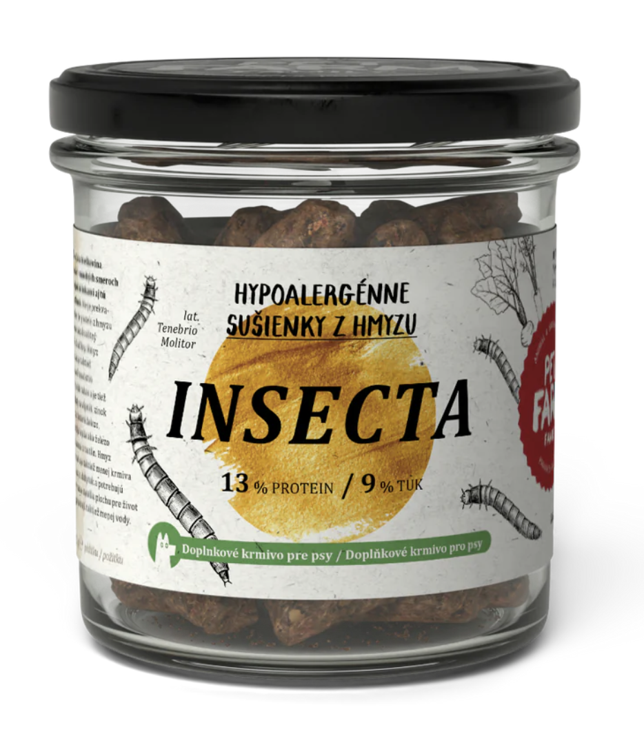 Pet Farm Family Insecta sušenky pro psy - 110 g