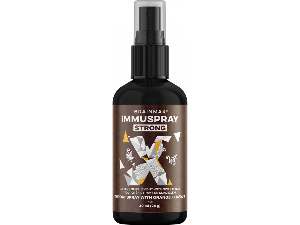 BrainMax ImmuSpray STRONG sprej pro podporu imunitního systému 30 ml