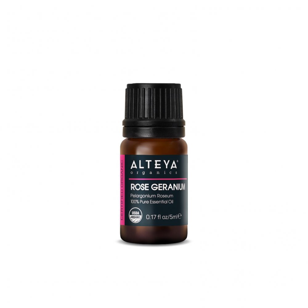 Alteya Organics Rose Geranium olej 100%, 10 ml