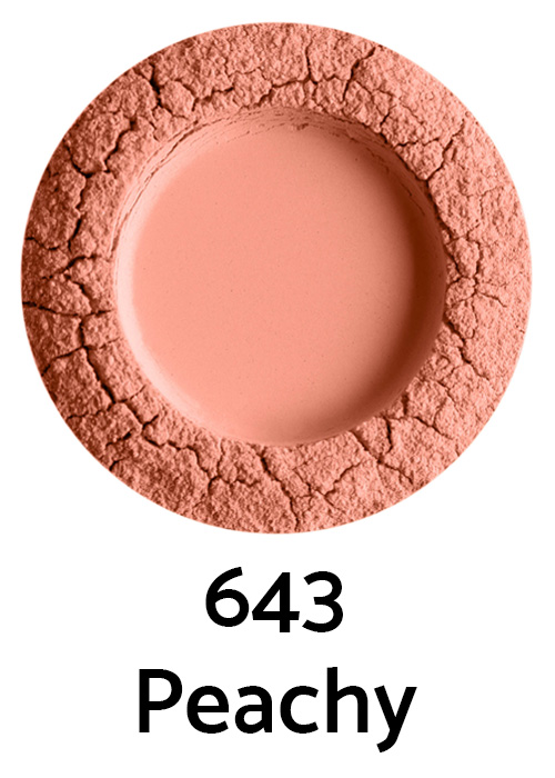 UOGA UOGA Minerální sypká tvářenka s jantarem 5 g Barevný: 6435 Peachy - lehce teple broskvový odstín