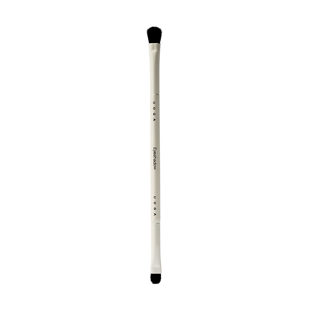 UOGA UOGA Oboustranný štětec na oční stíny Eyeshadow Duo brush -  1 ks