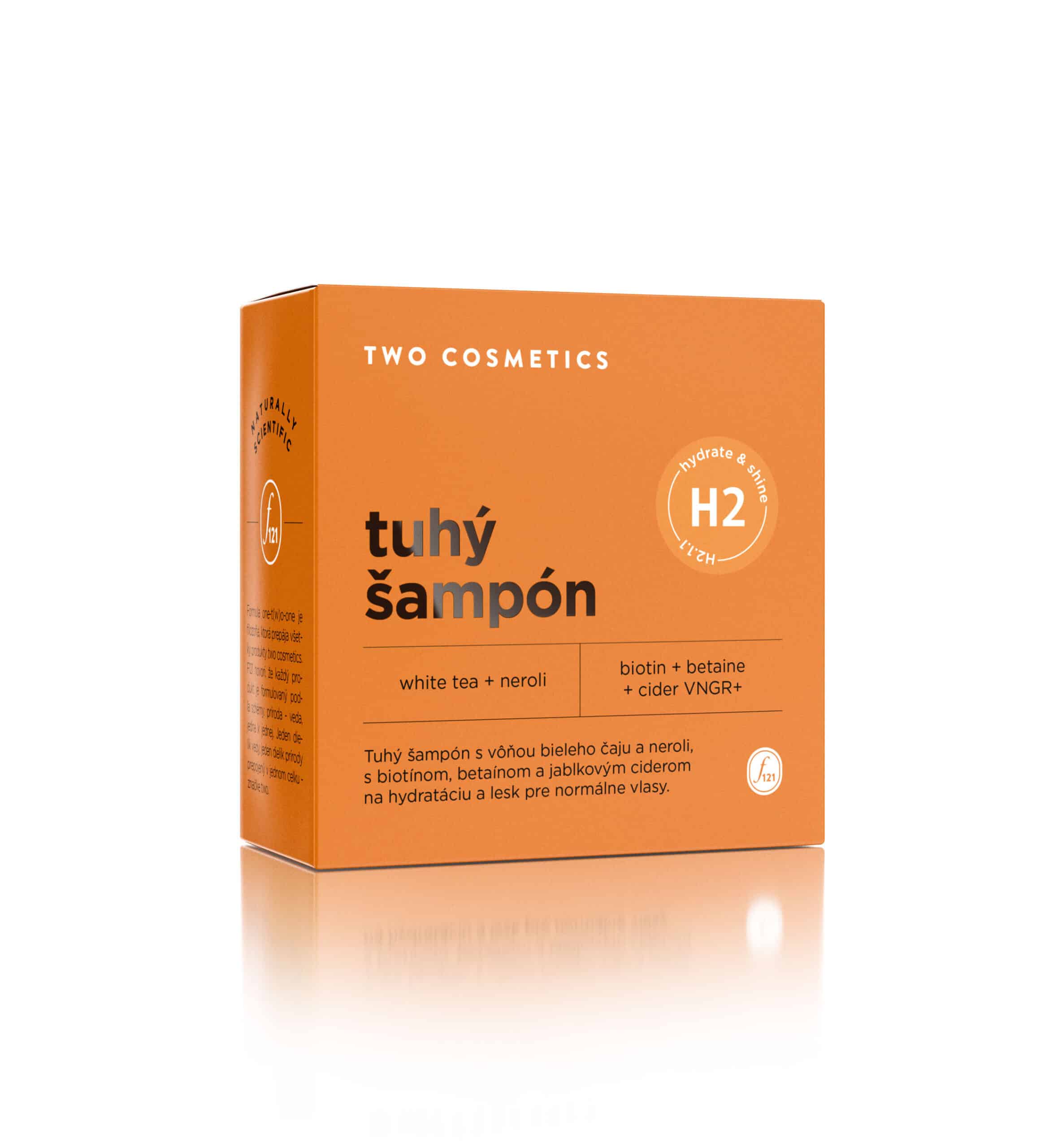 Twocosmetics Tuhý šampón HYDRATE&SHINE s biotinem, 60 g