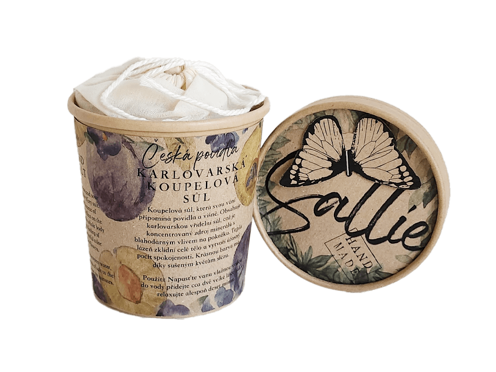 Sallie Koupelová sůl Česká povidla, 500 g