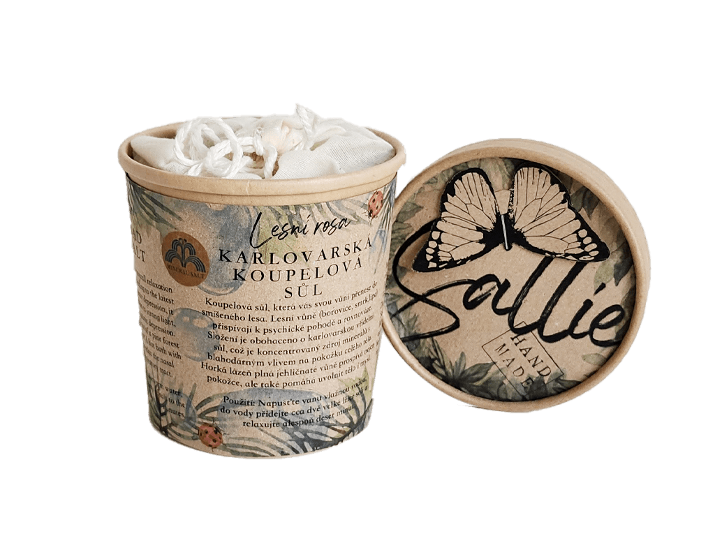 Sallie Koupelová sůl Lesní rosa, 500 g