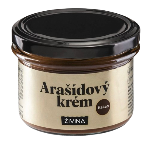 Živina Arašídový krém s kakaem, 220 g