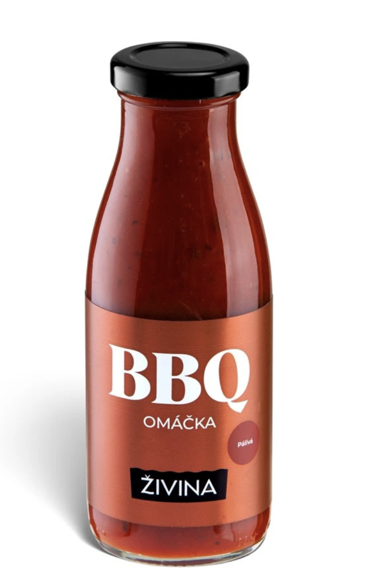 Živina BBQ omáčka pálivá na grilování s kouřovou chutí, 270 g