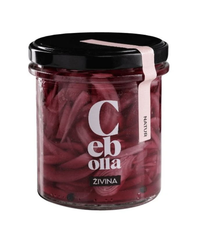 Živina Cebolla mexická nakládaná červená cibule, 330 g