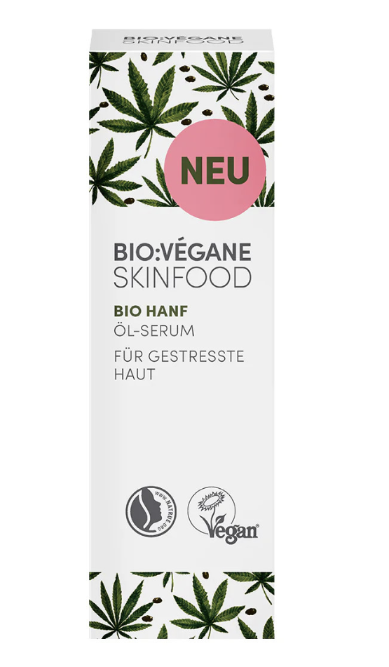BIO:VÉGANE Organické pleťové sérum Hemp, 30 ml