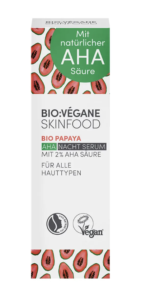 BIO:VÉGANE Organické pleťové sérum Papaya, 30 ml