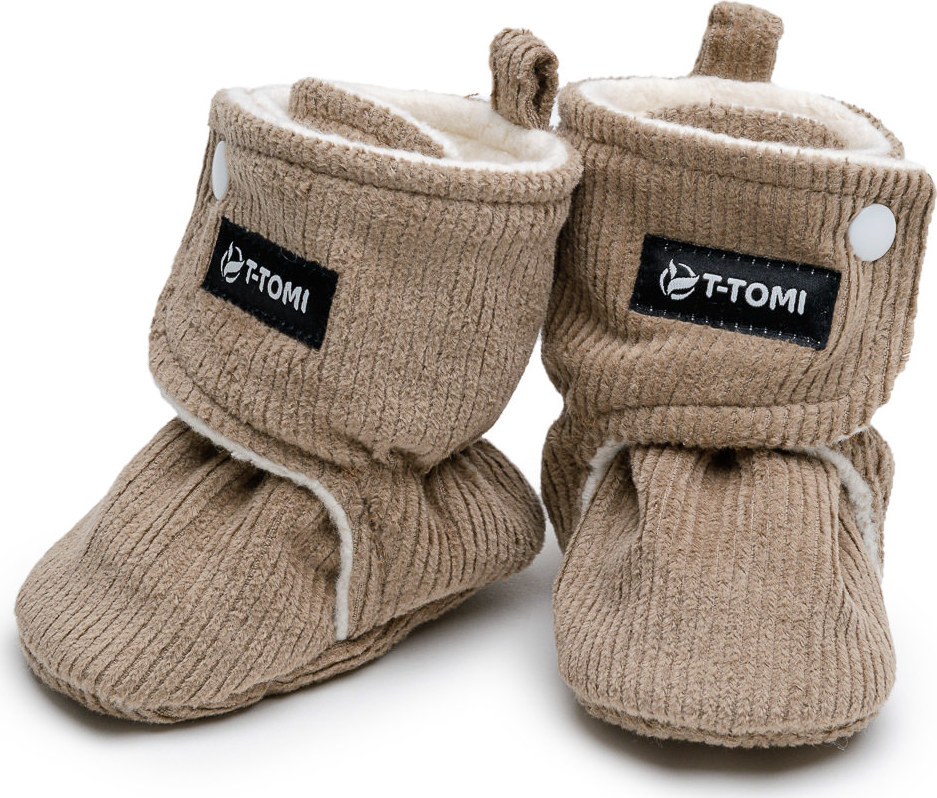 T-TOMI Capáčky Caramel (3-6 měsíců) WARM