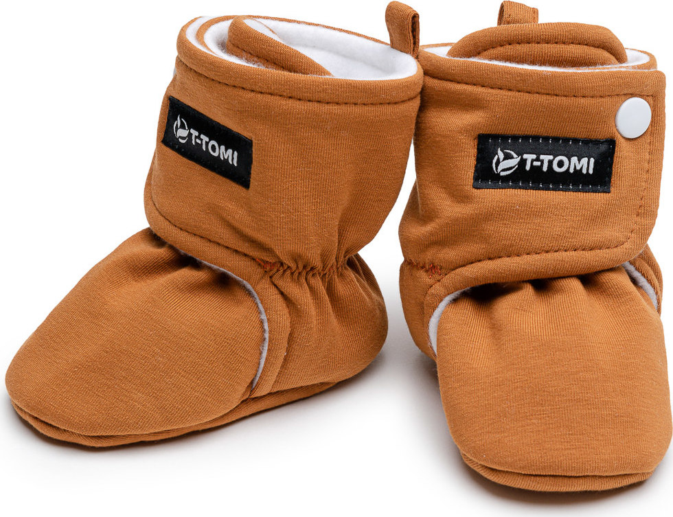 T-TOMI Capáčky Cognac (3-6 měsíců)