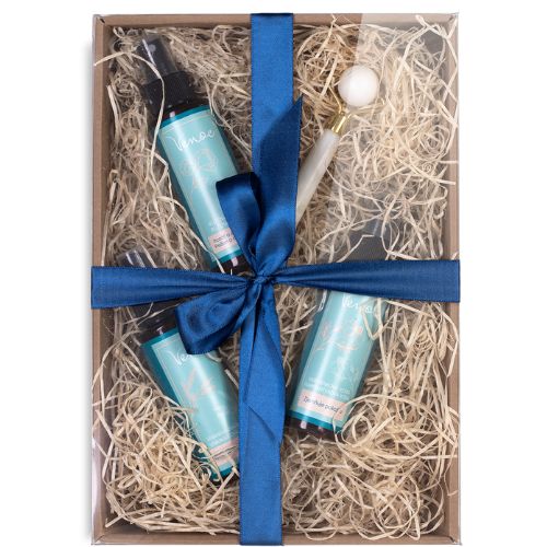 Dárkový balíček kosmetiky s mini rollerem Venoc