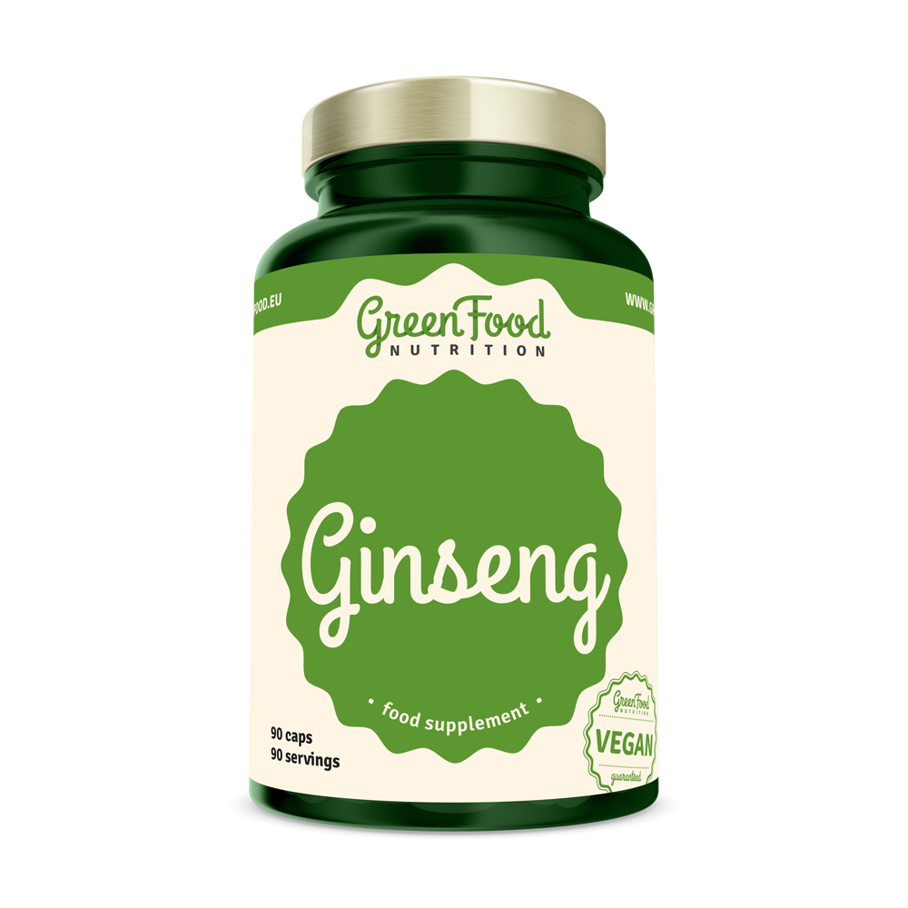 GreenFood Ženšen 90 kapslí