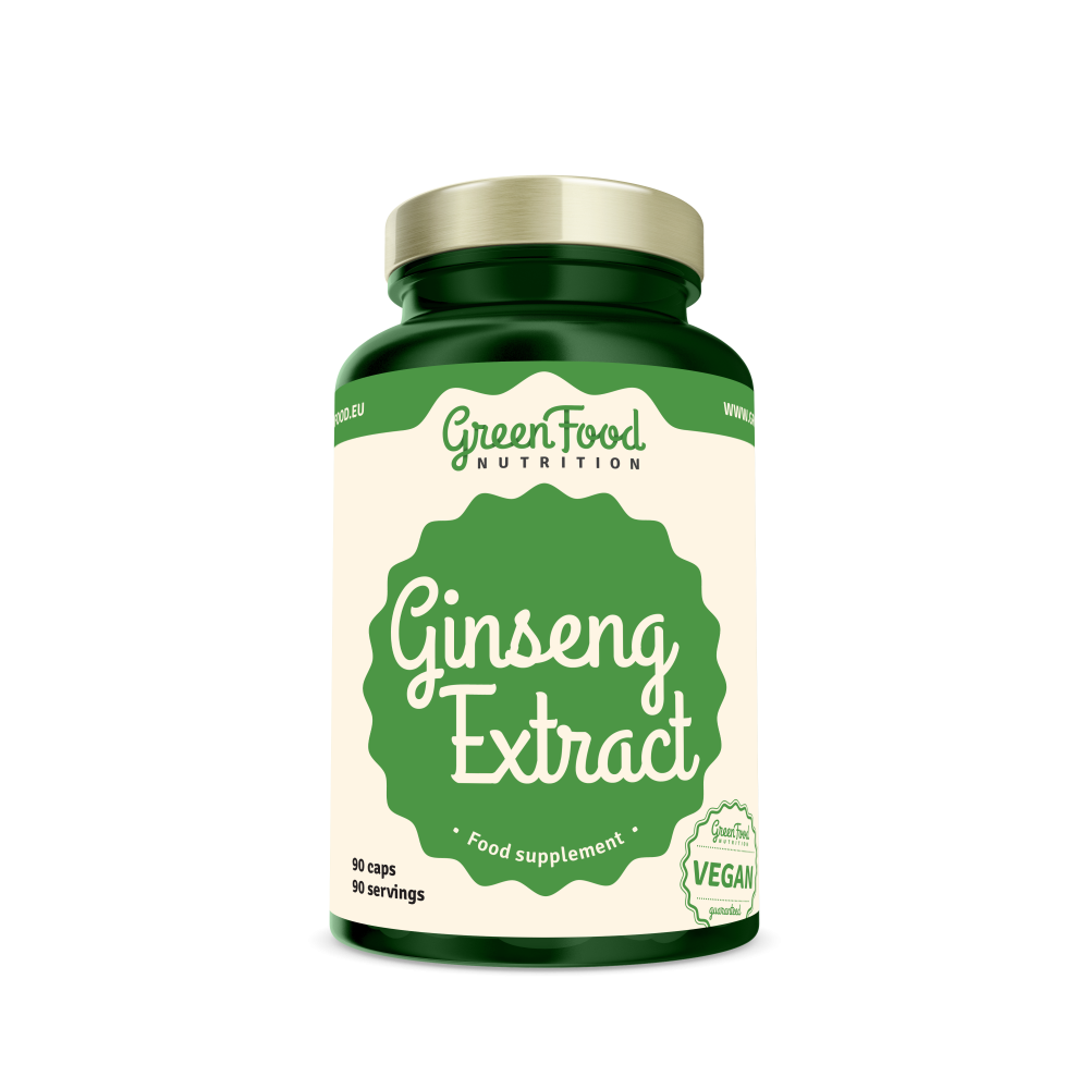 GreenFood Ženšen 90 kapslí