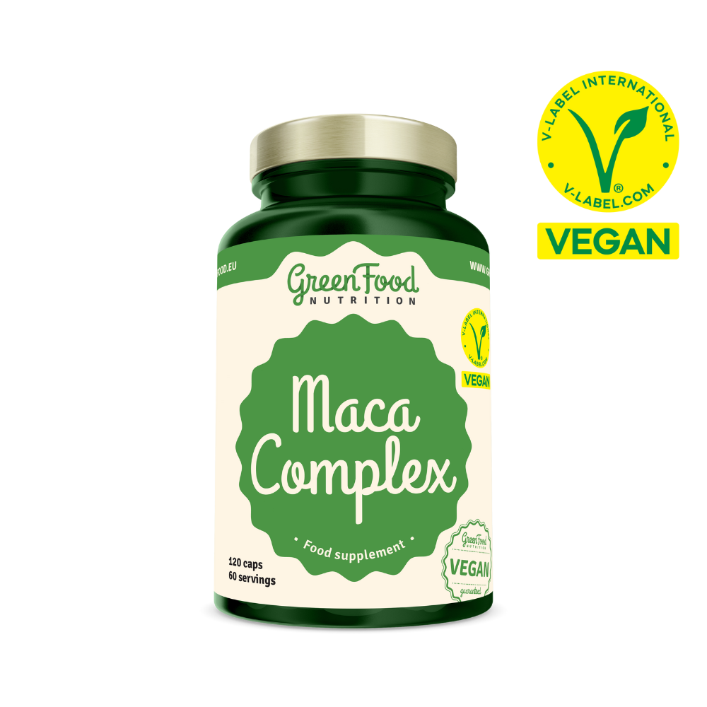 GreenFood Maca Complex 120 kapslí